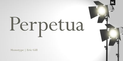 Perpetua Font Poster 1